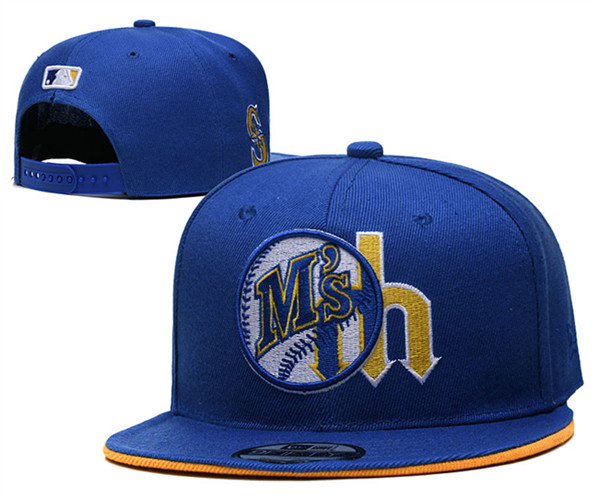 Seattle Mariners Stitched Snapback Hats 014